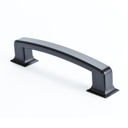 Hd Berenson 6 in. Center Pull Hearthstone, Matte Black BE4080 1055